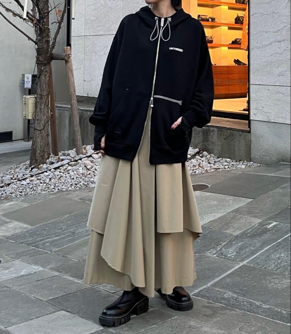 【un3d.】ARM COVER DOCKING ZIPUP HOODIE 38