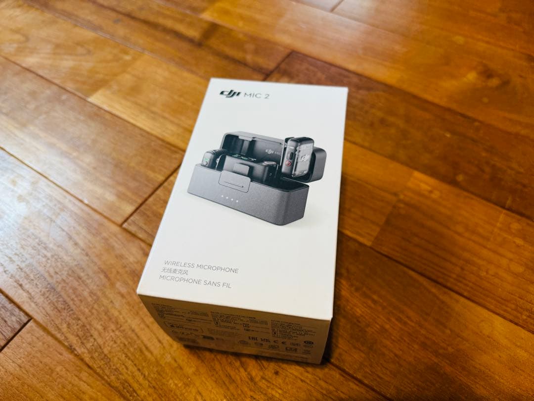 DJI MIC2 フルセット 使用頻度少ない