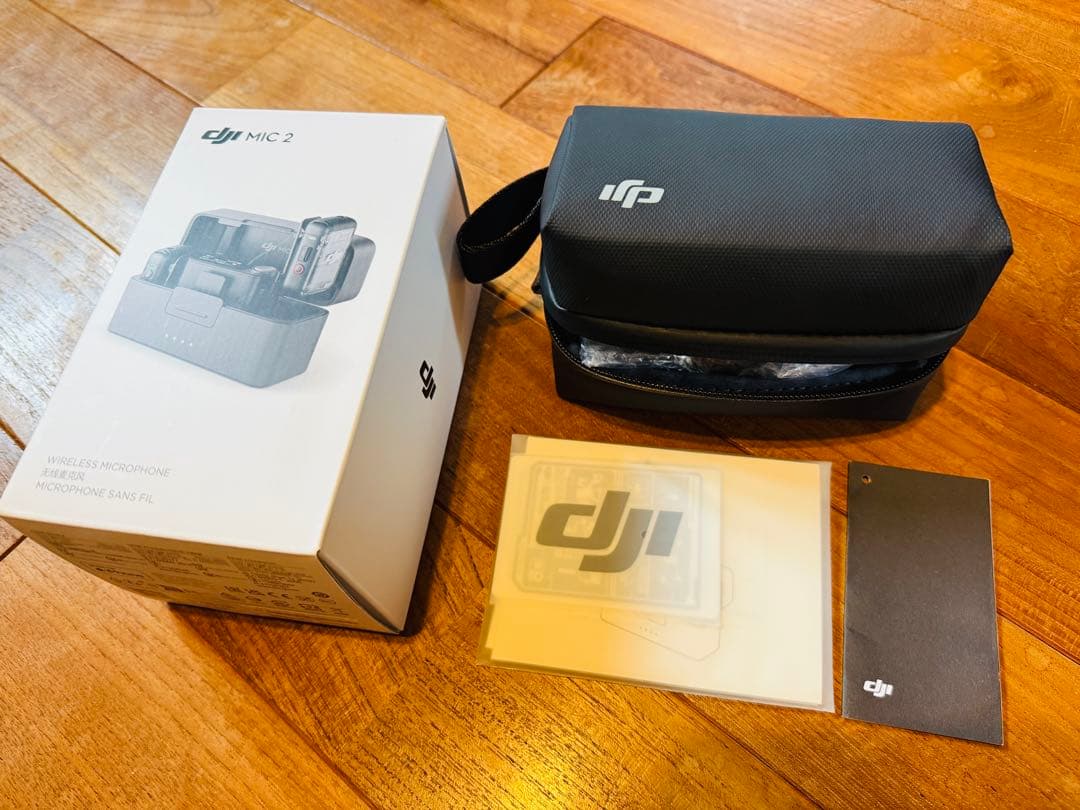 DJI MIC2 フルセット 使用頻度少ない