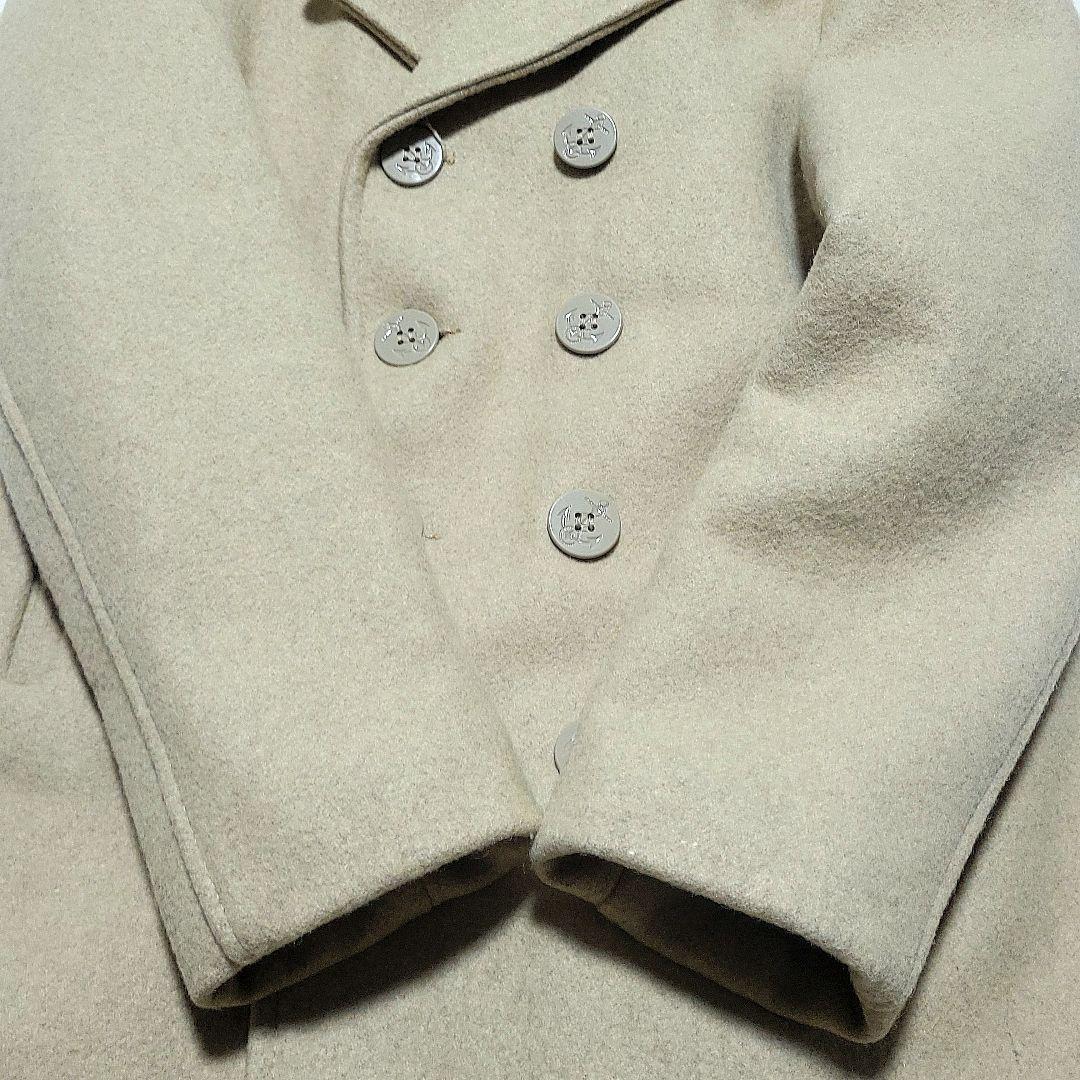 【希少色】Schott　ピーコート メルトン アメリカ製 740N キルティング