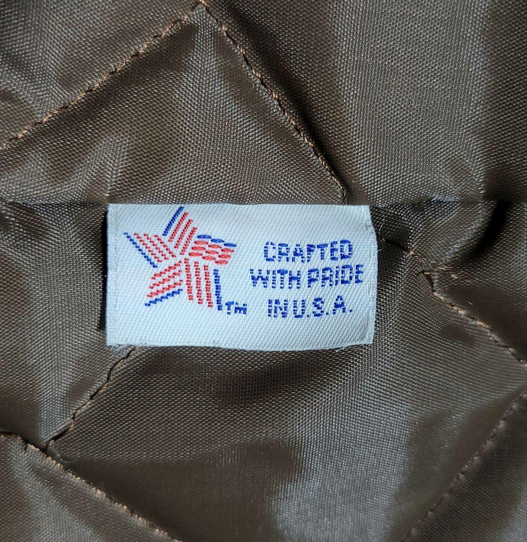 【希少色】Schott　ピーコート メルトン アメリカ製 740N キルティング