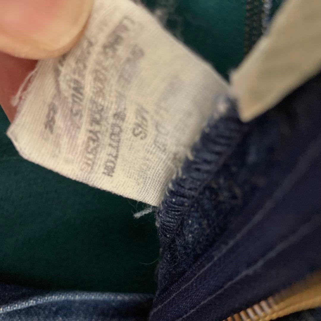 llbeanライナー付きデニムペインターパンツUSA製