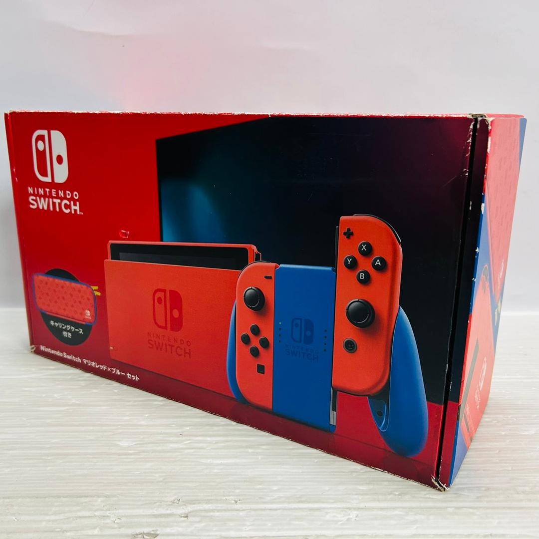★未使用品★極美品NintendoSwitchマリオブルー セット