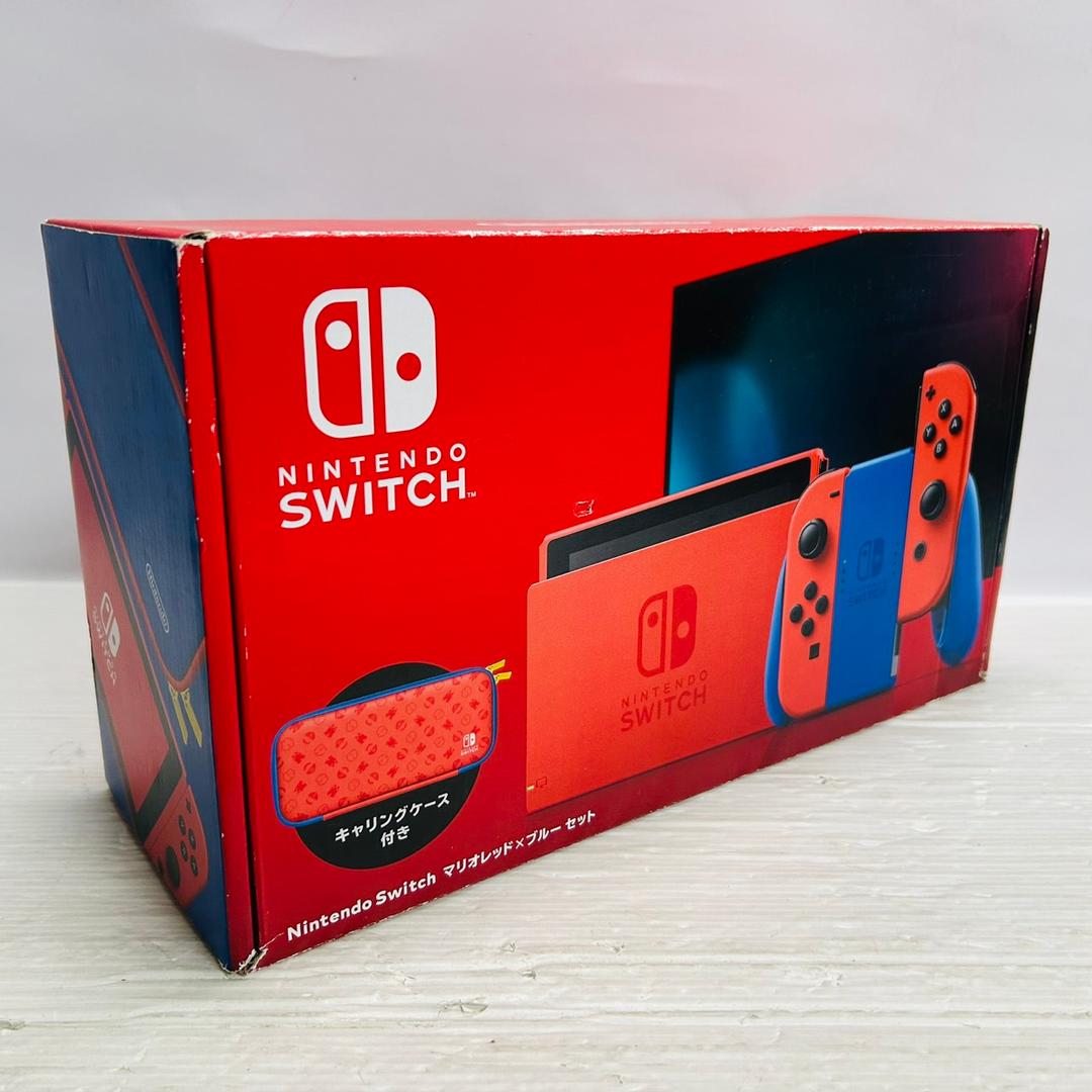 ★未使用品★極美品NintendoSwitchマリオブルー セット