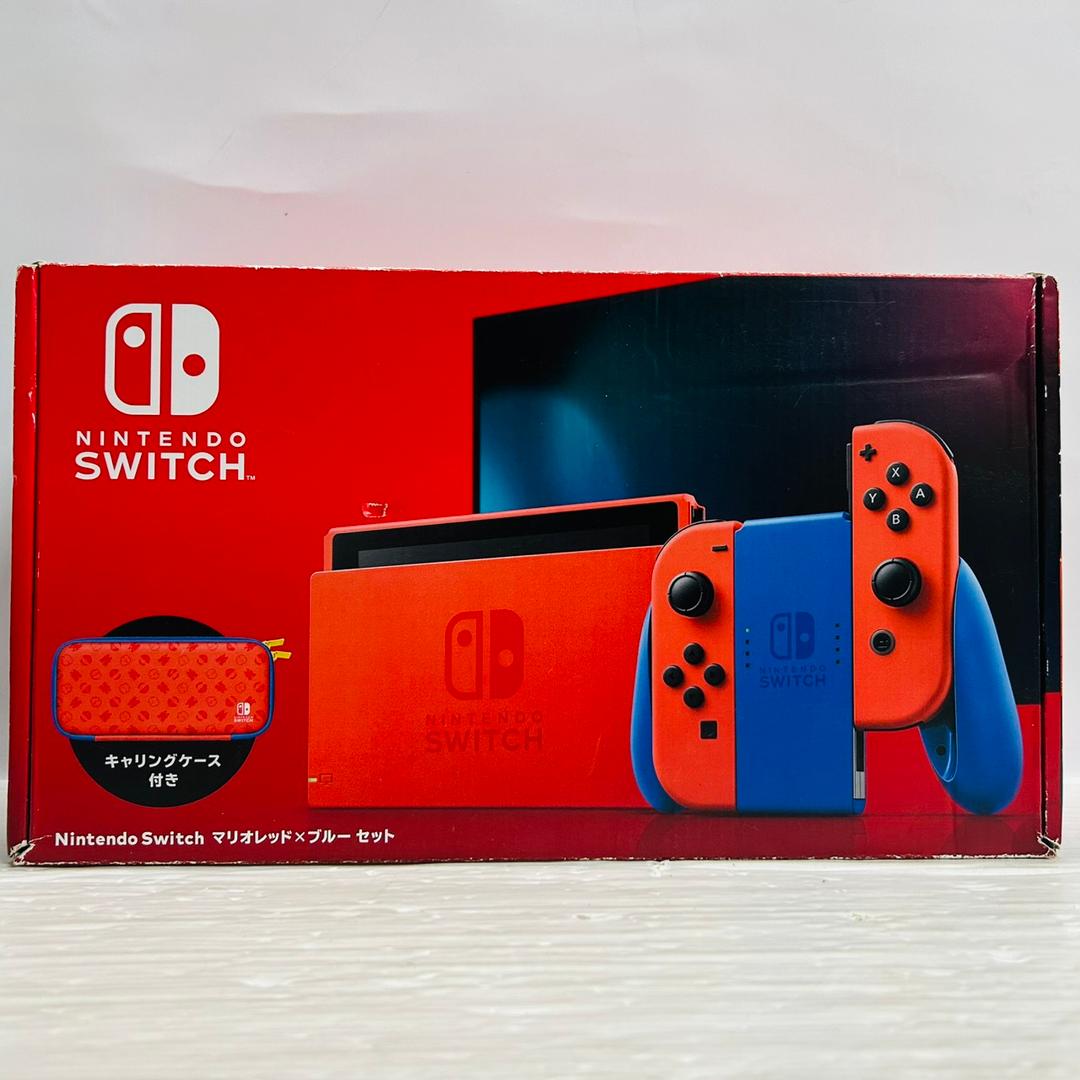 ★未使用品★極美品NintendoSwitchマリオブルー セット