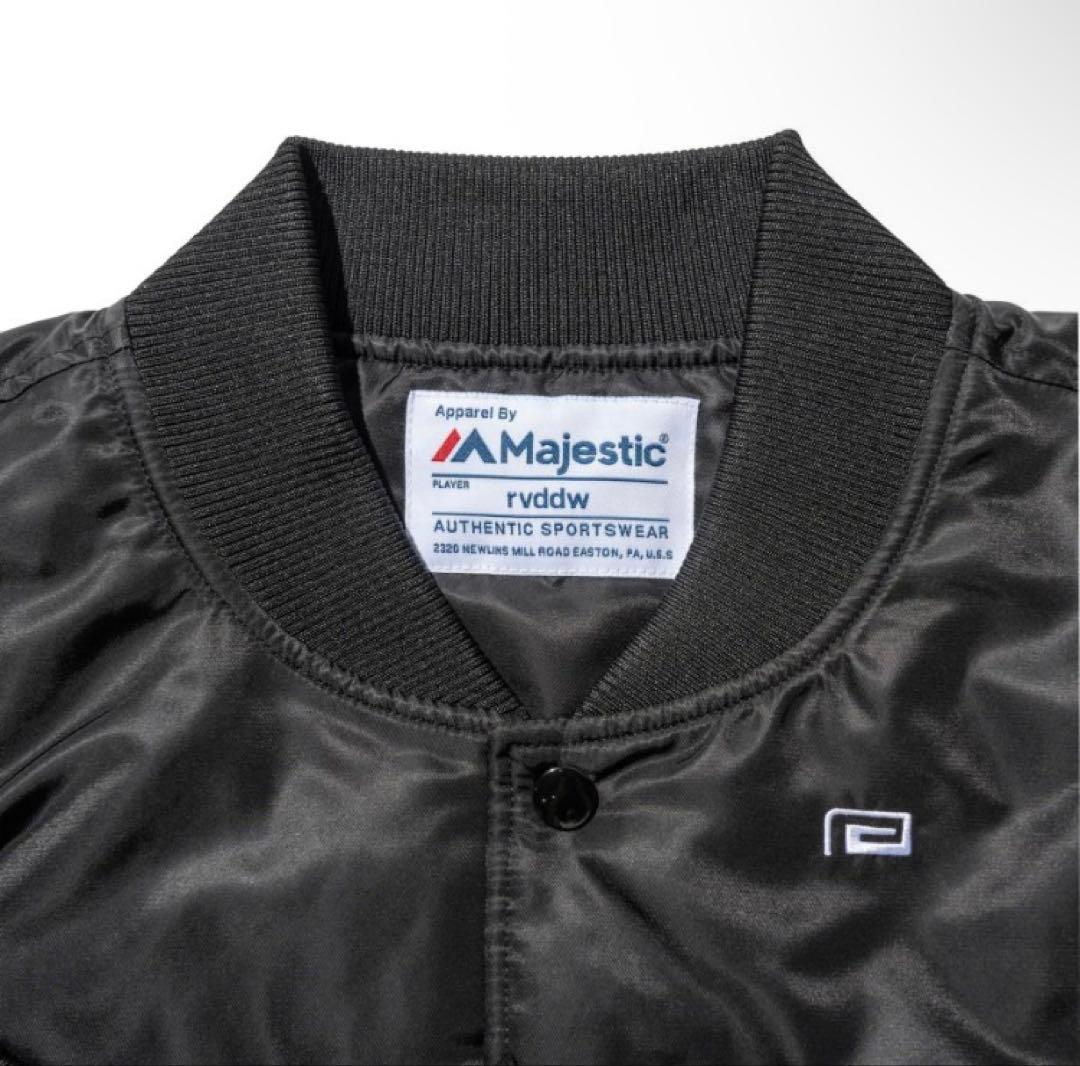 Majestic × rvddw リバーサル サテンスタジャンJKT 2