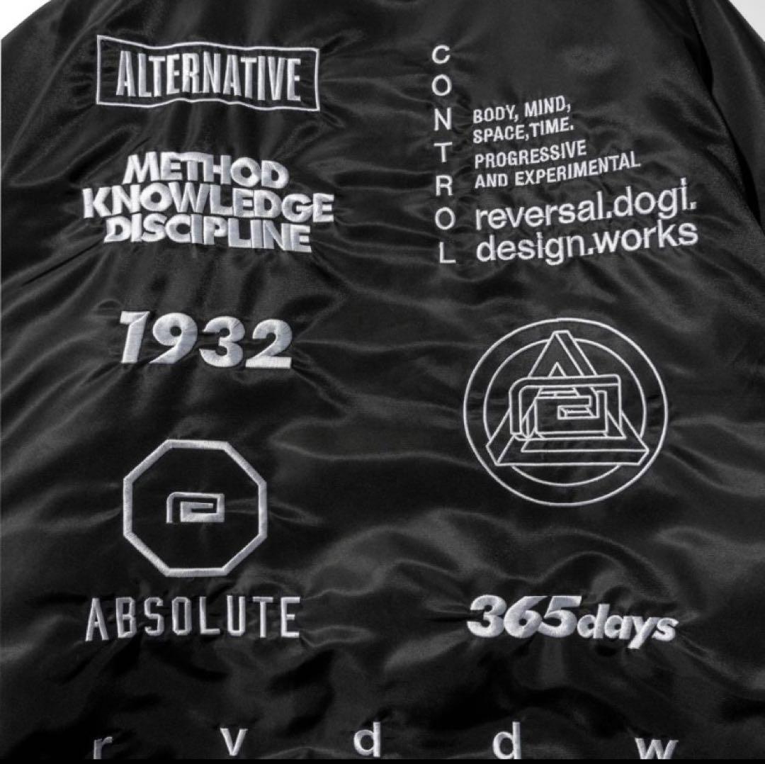 Majestic × rvddw リバーサル サテンスタジャンJKT 2