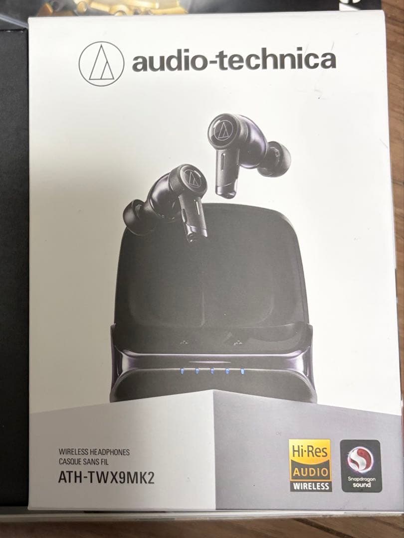 オーディオテクニカ ワイヤレスイヤホン ATH-TWX9MK2