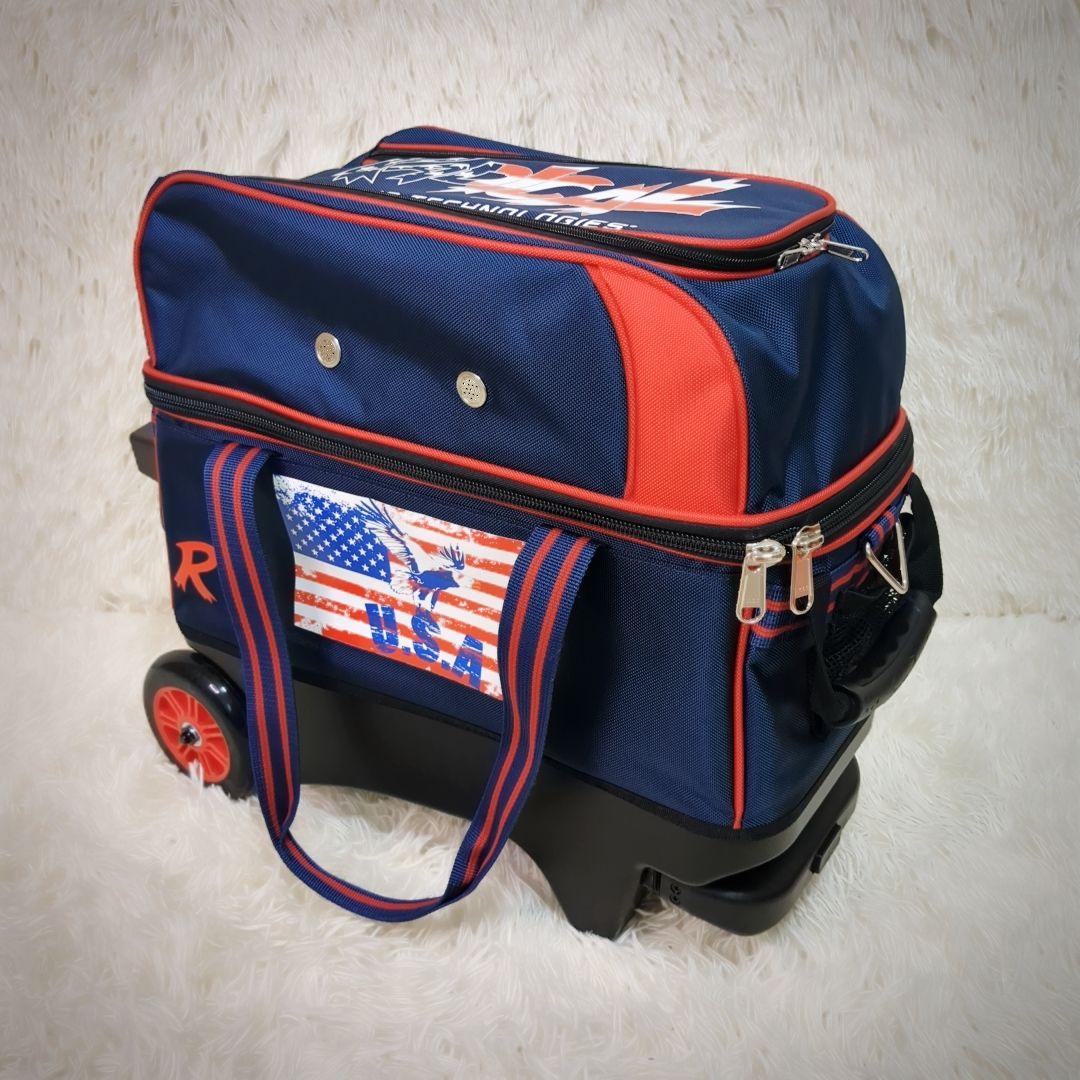 【美品】【限定品】ボウリングバック 2個入れ　2024年発売品　国旗