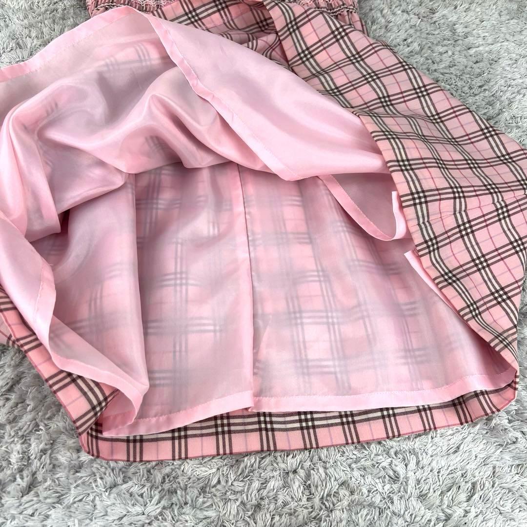 BURBERRY LONDON バーバリー キッズ　ワンピース130cm ピンク