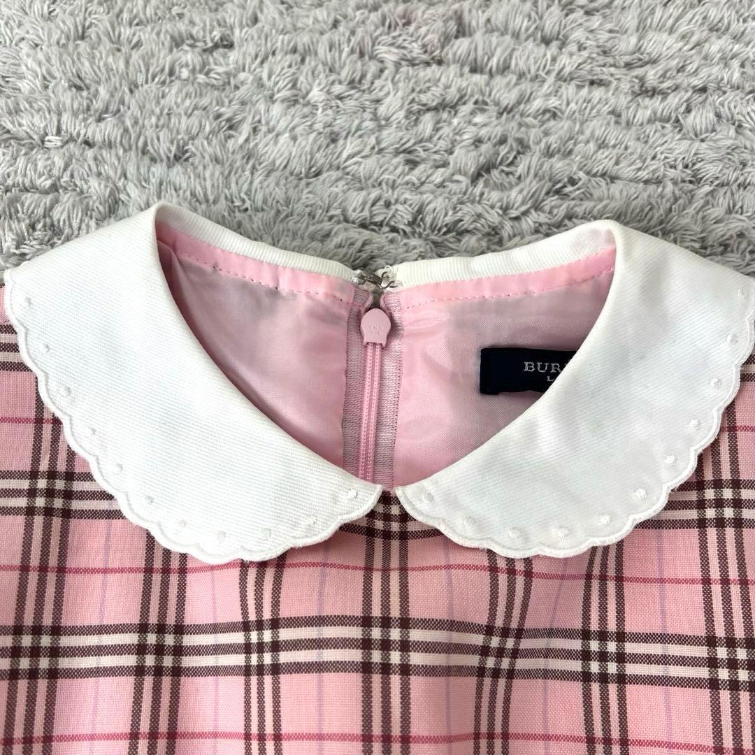BURBERRY LONDON バーバリー キッズ　ワンピース130cm ピンク