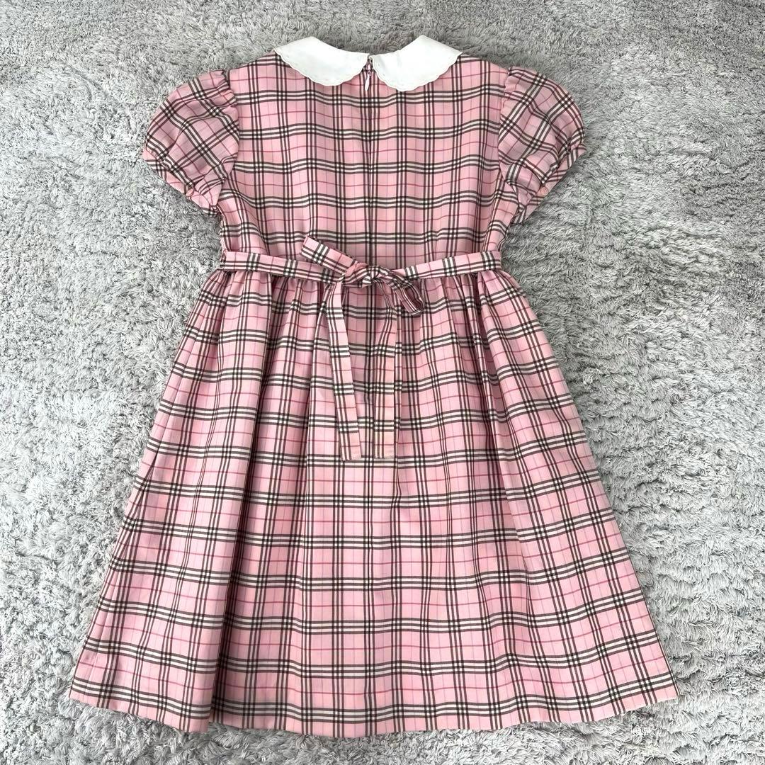 BURBERRY LONDON バーバリー キッズ　ワンピース130cm ピンク