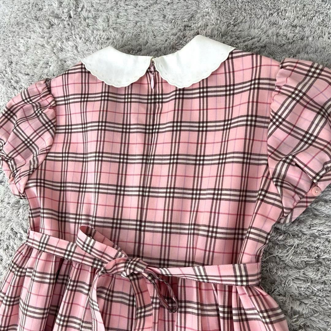 BURBERRY LONDON バーバリー キッズ　ワンピース130cm ピンク