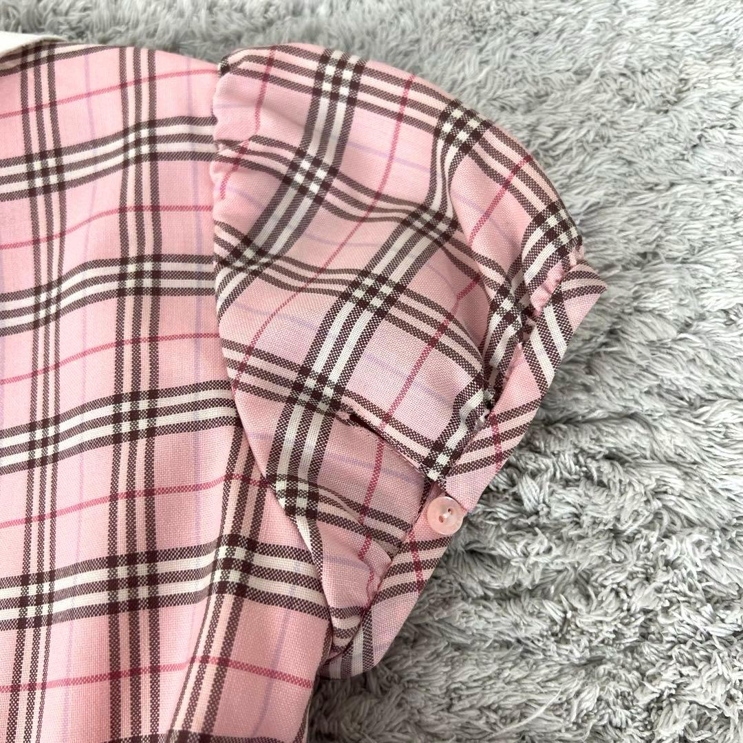 BURBERRY LONDON バーバリー キッズ　ワンピース130cm ピンク