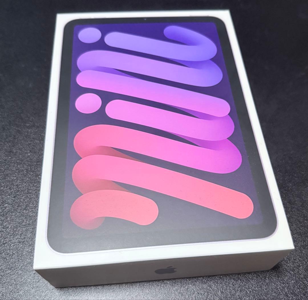 iPad mini 第6世代　パープル　セルラーモデル　64GB 美品　87%