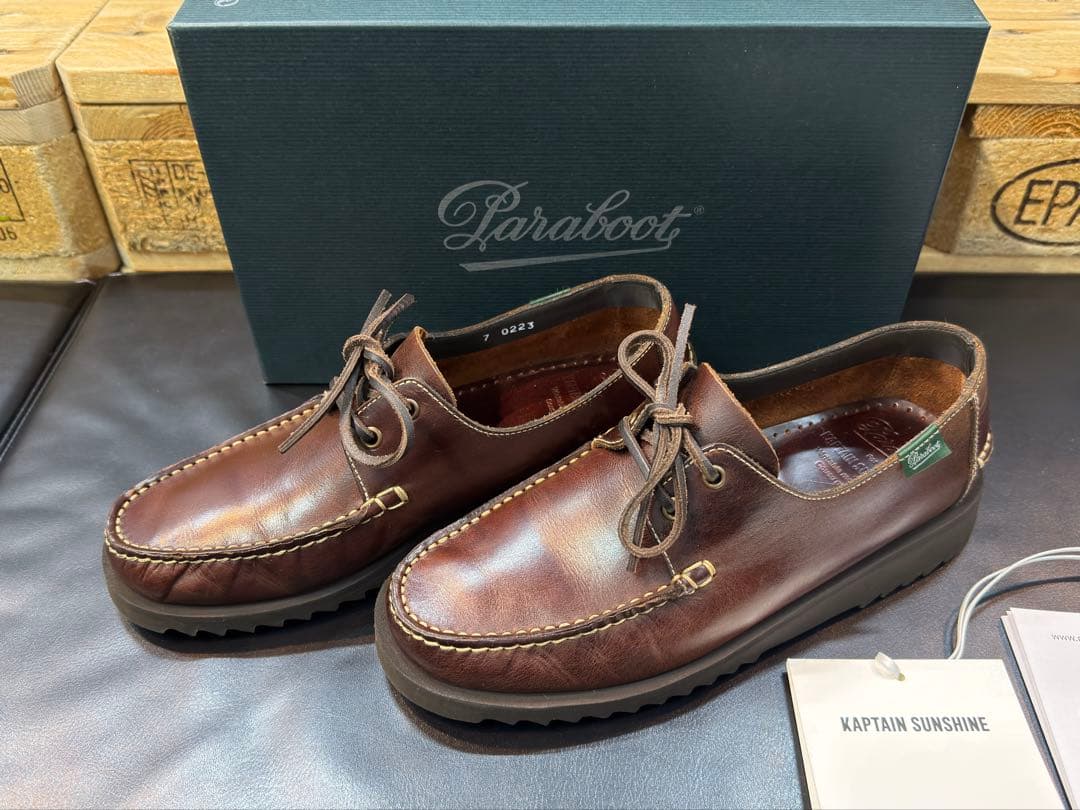 パラブーツ × キャプテンサンシャイン ドマング AMERICA