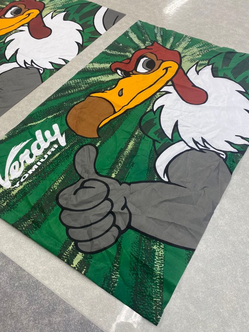 ヴェルディ川崎 応援旗 フラッグ セット売り全2枚　東京ヴェルディ