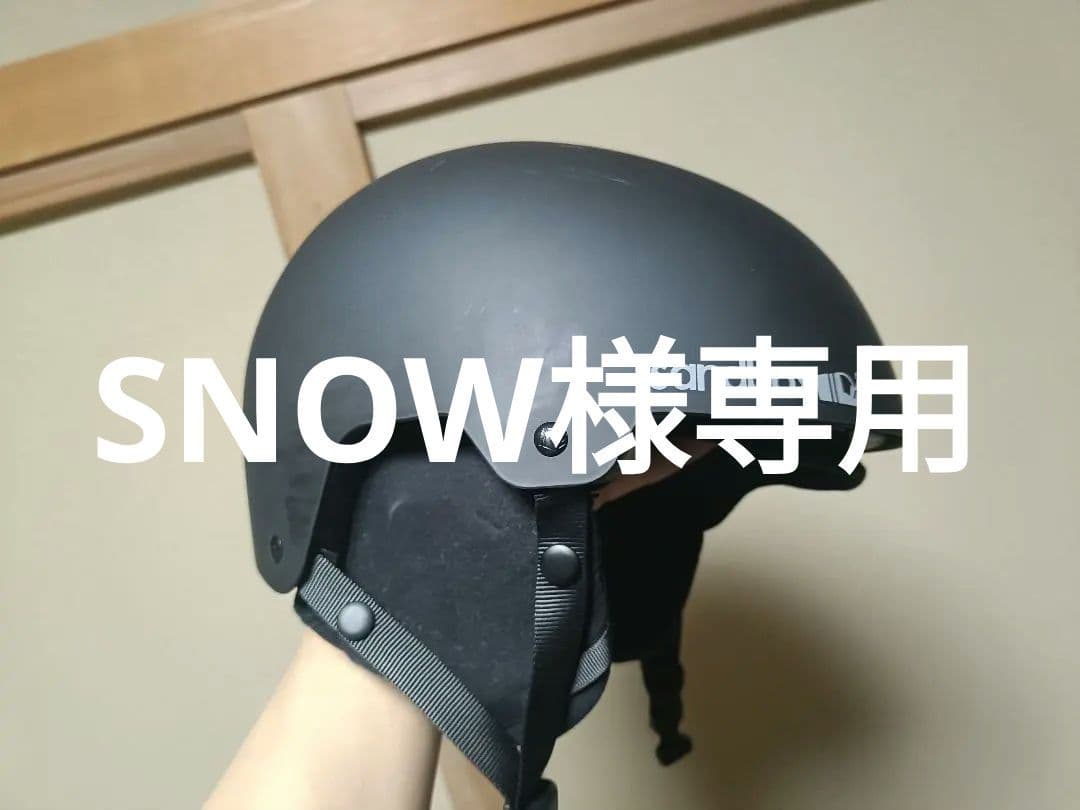 （）sandbox スノーボードヘルメット マットブラック