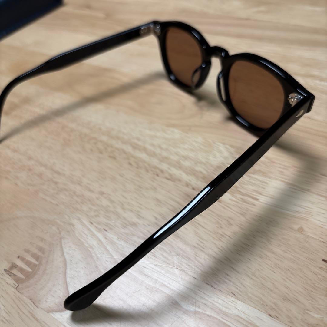 美品 JULIUS TART OPTICAL ブラック AR44/22