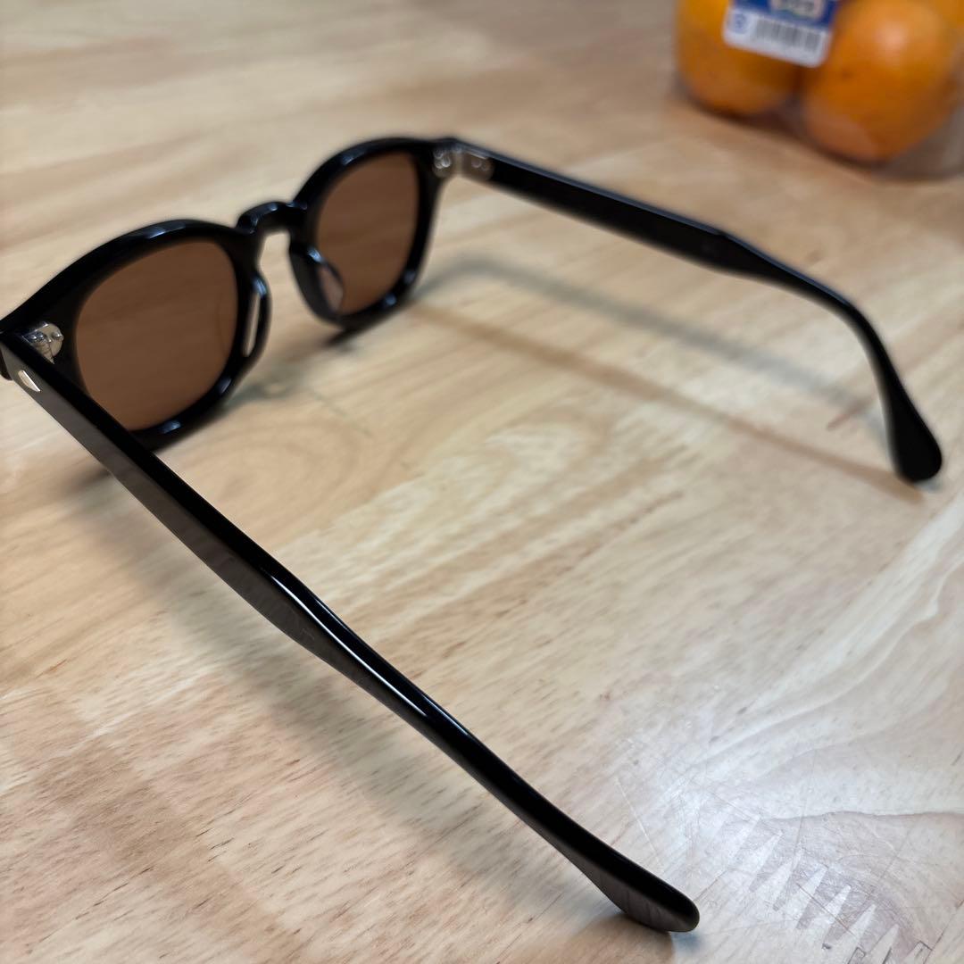 美品 JULIUS TART OPTICAL ブラック AR44/22