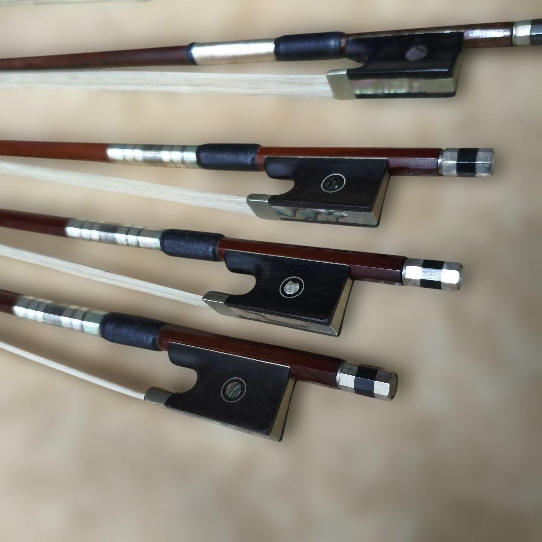 1/2~3/4 バイオリン弓 5本セット新品未使用アルシェブランドあり