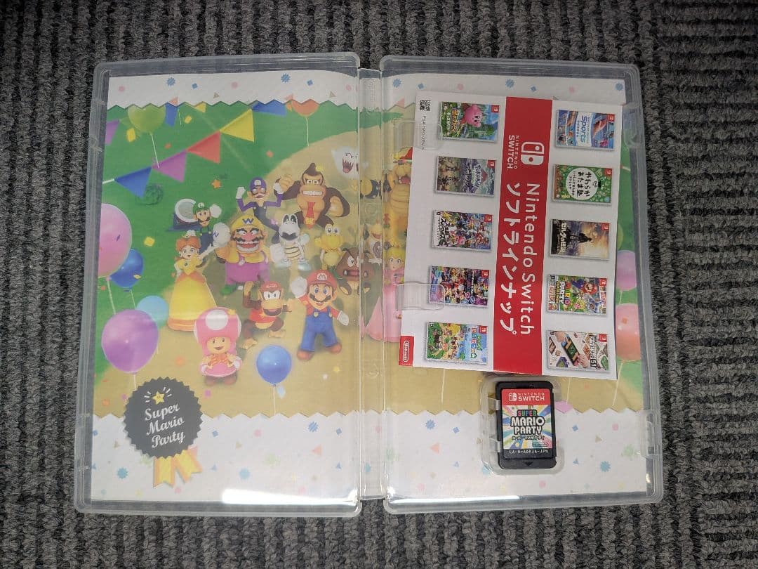 Switch ソフト 5本 マリオパーティ/マリオカート/ドンキーコング 他