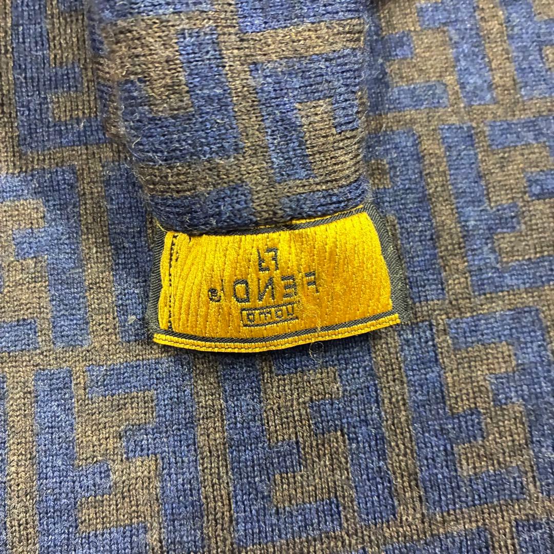 FENDI ズッカ柄 マフラー