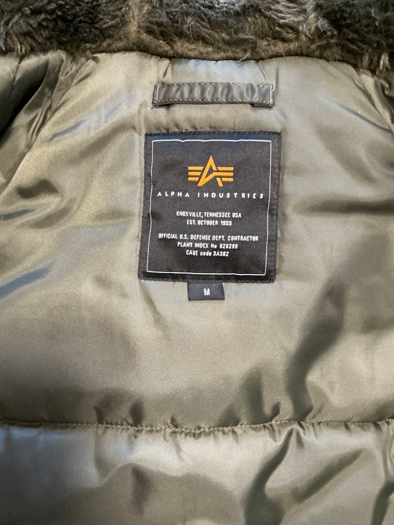 【美品】Alpha industries N-3B JapanFit Mサイズ