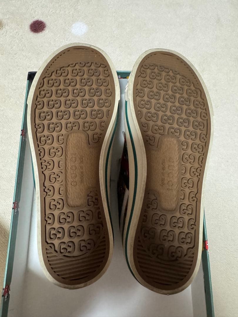 グッチ　GUCCI×ミッキー　コラボ　スニーカー　GG 限定　靴　シューズ