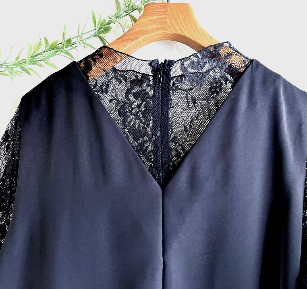 エピック デイEPIC DAY 【美品】レースAラインロングドレス LL