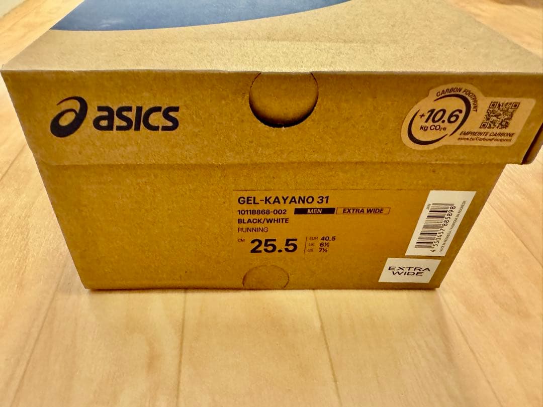 [新品・未使用]ASICS GEL-KAYANO 31 25.5