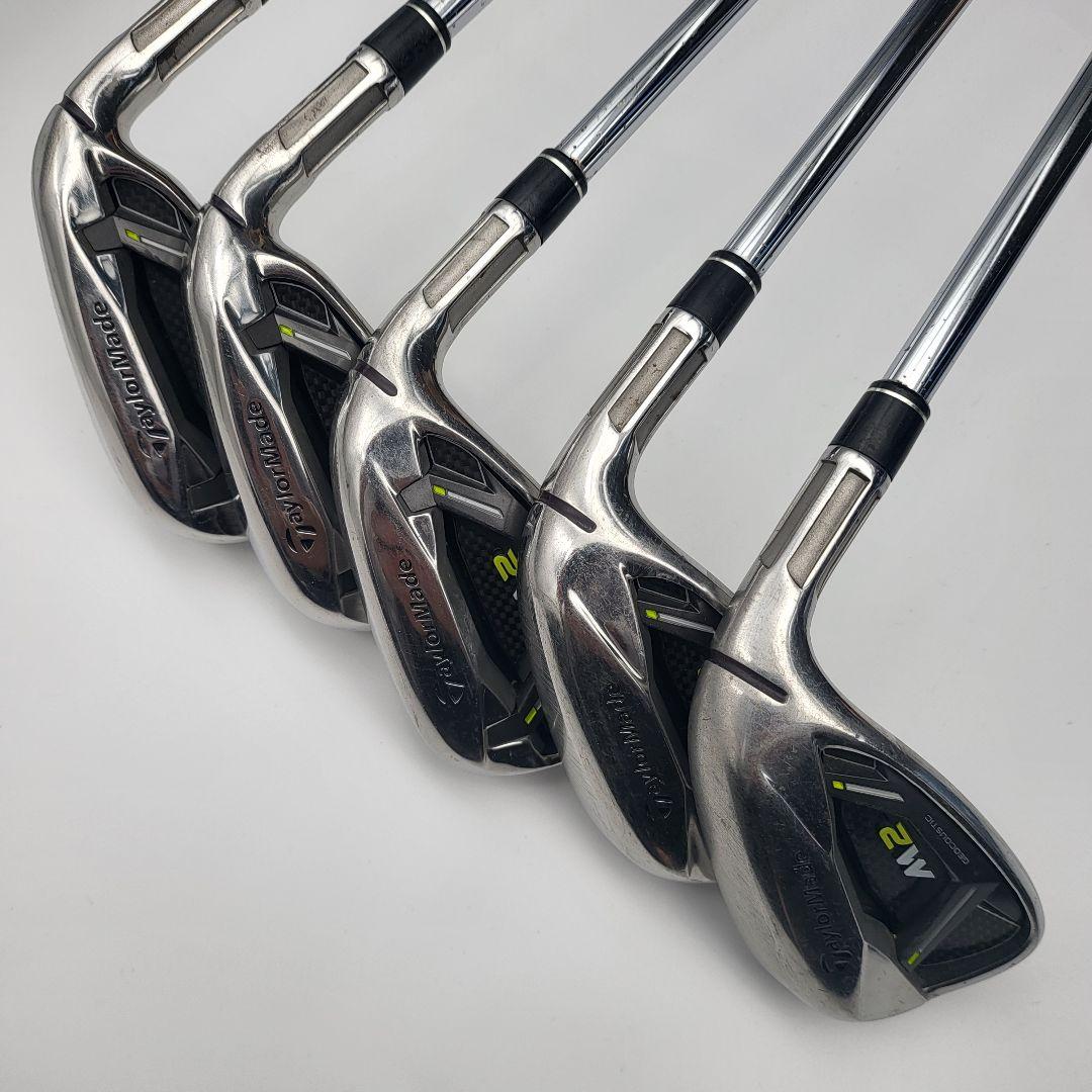 テーラーメイド M2 アイアンセット5本　フレックスS