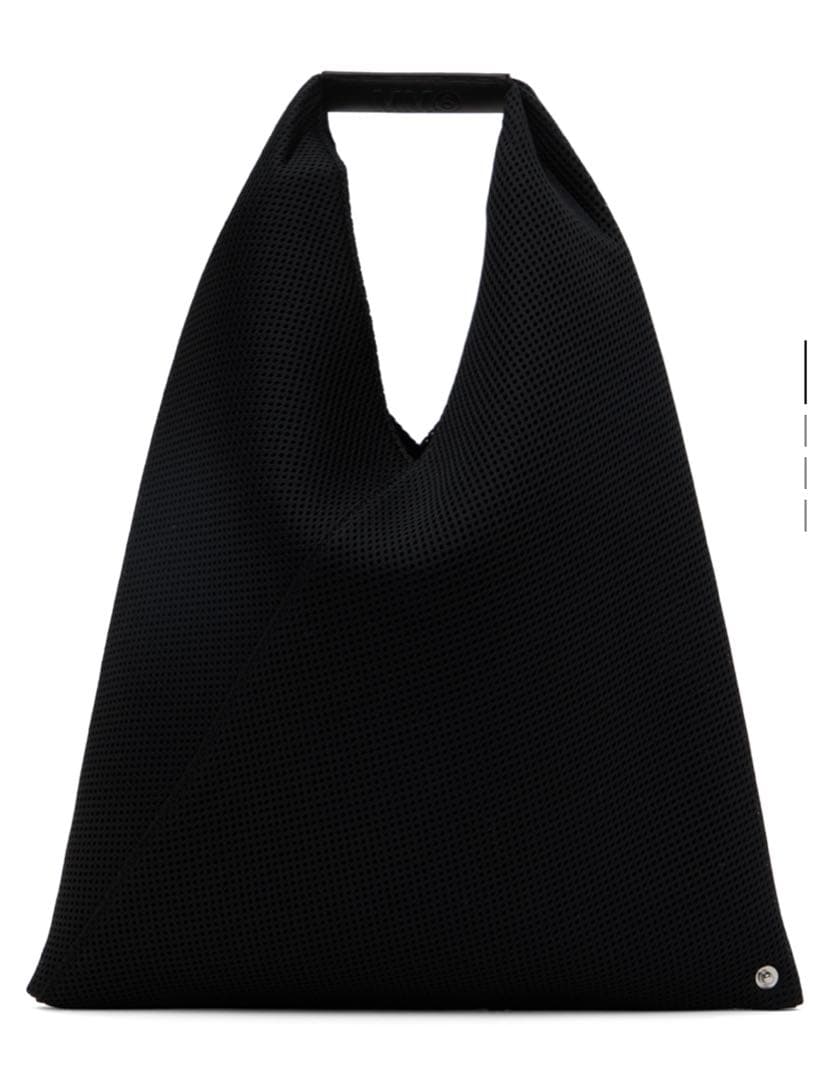 MM6 MAISON MARGIELA ブラック　スモール　トライアングルトート