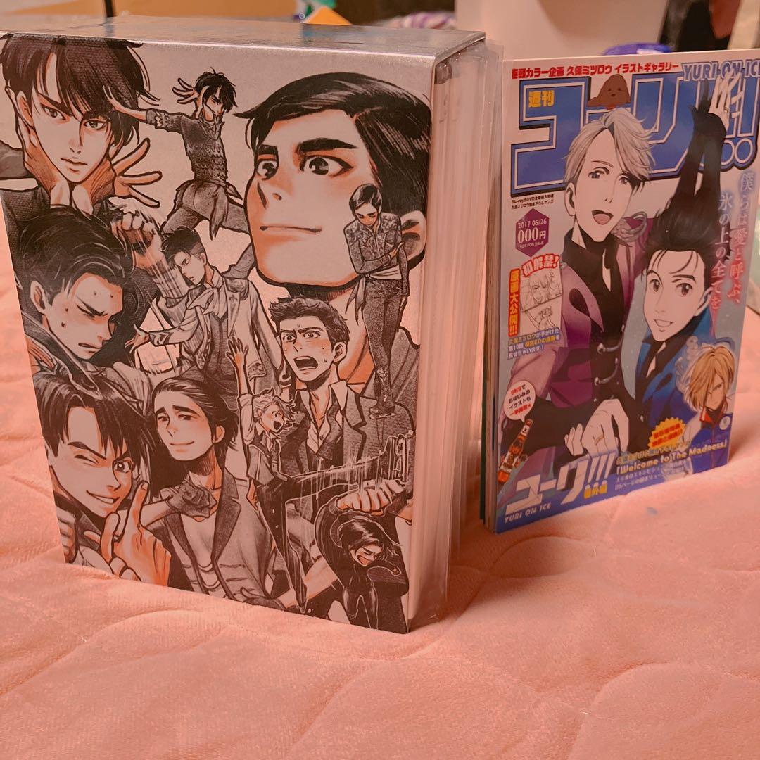 ユーリ!!! on ICE Blu-ray 全6巻 収納BOX＋全巻購入特典冊子