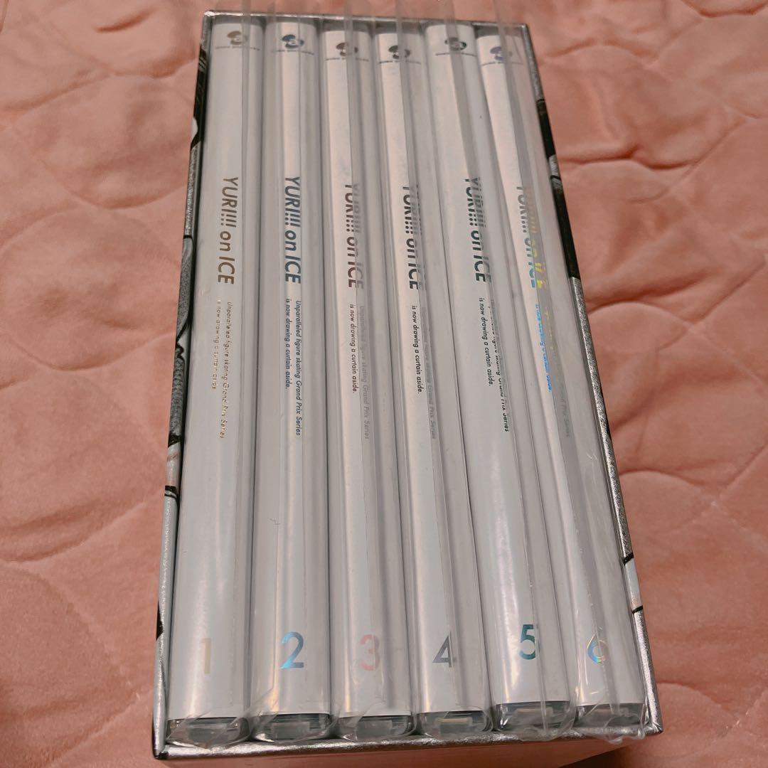 ユーリ!!! on ICE Blu-ray 全6巻 収納BOX＋全巻購入特典冊子