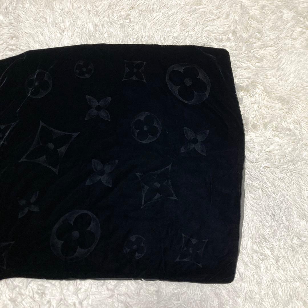 美品✨LOUIS VUITTON モノグラム エシャルプ ベルベット ストール