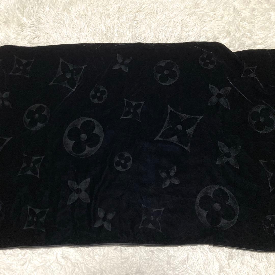 美品✨LOUIS VUITTON モノグラム エシャルプ ベルベット ストール