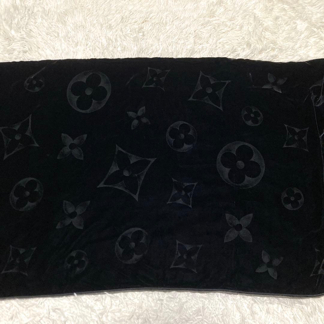 美品✨LOUIS VUITTON モノグラム エシャルプ ベルベット ストール