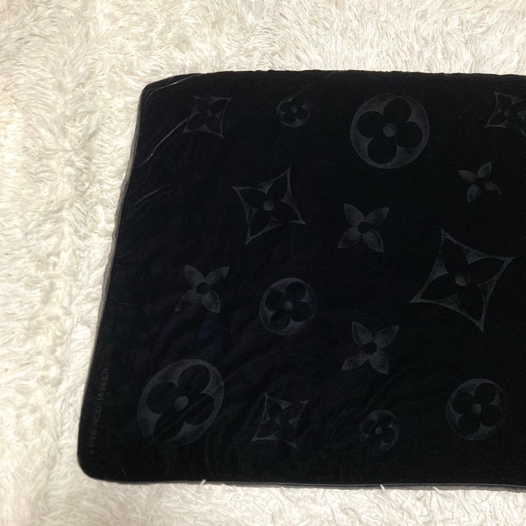 美品✨LOUIS VUITTON モノグラム エシャルプ ベルベット ストール