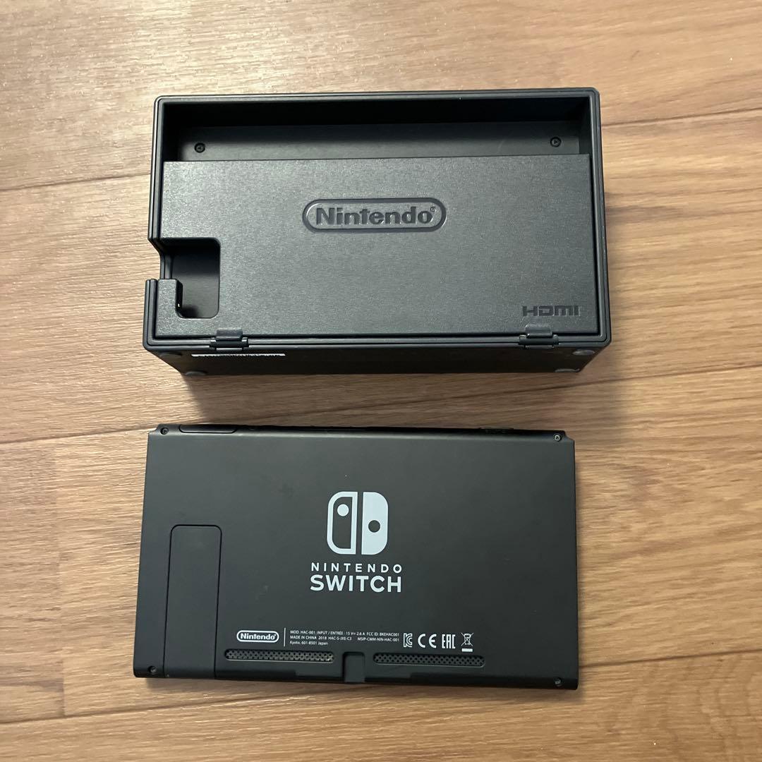 任天堂Switch本体ドックコントローラー付きジョイコン無し本体のみ動作確認すみ