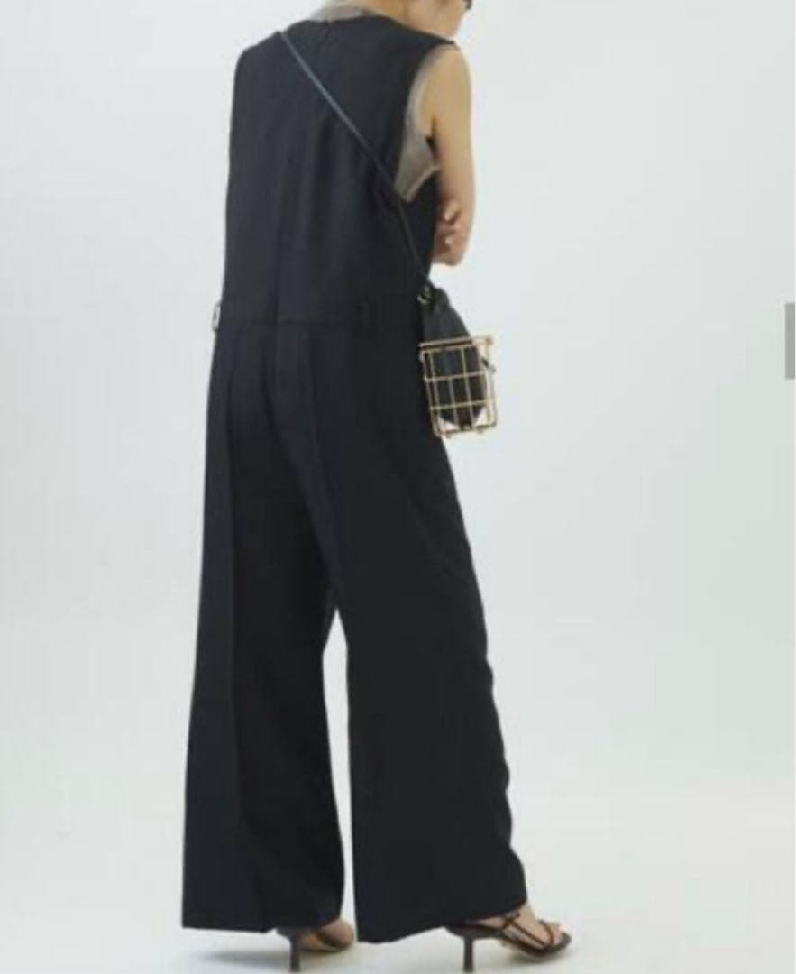 Plage Deep V/N オールインワン　ネイビー　美品