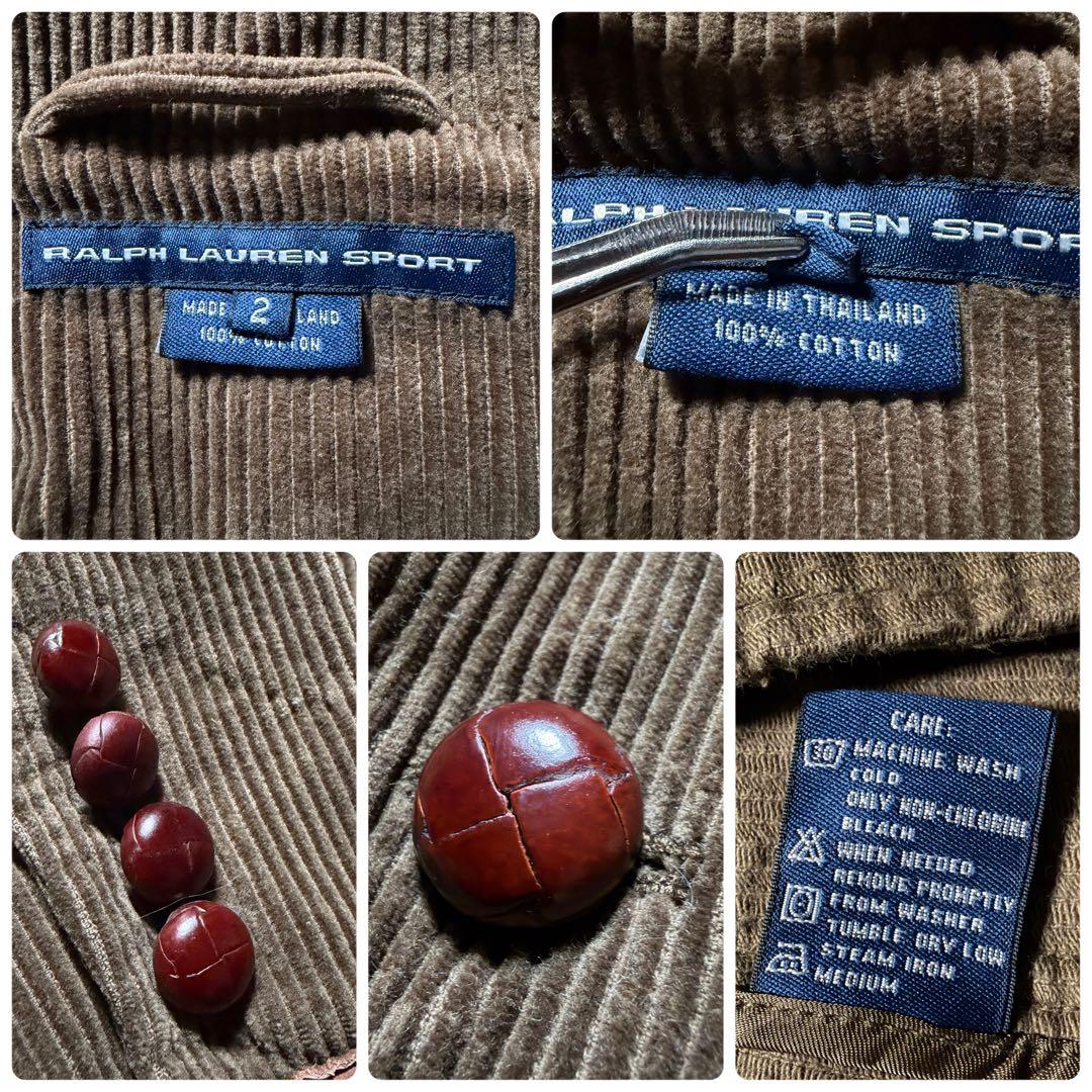 美品/希少■ラルフローレン テーラードジャケット　コーデュロイ　くるみボタン