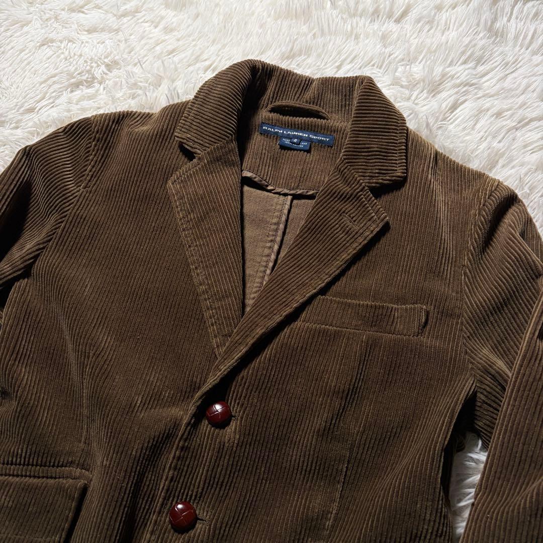 美品/希少■ラルフローレン テーラードジャケット　コーデュロイ　くるみボタン