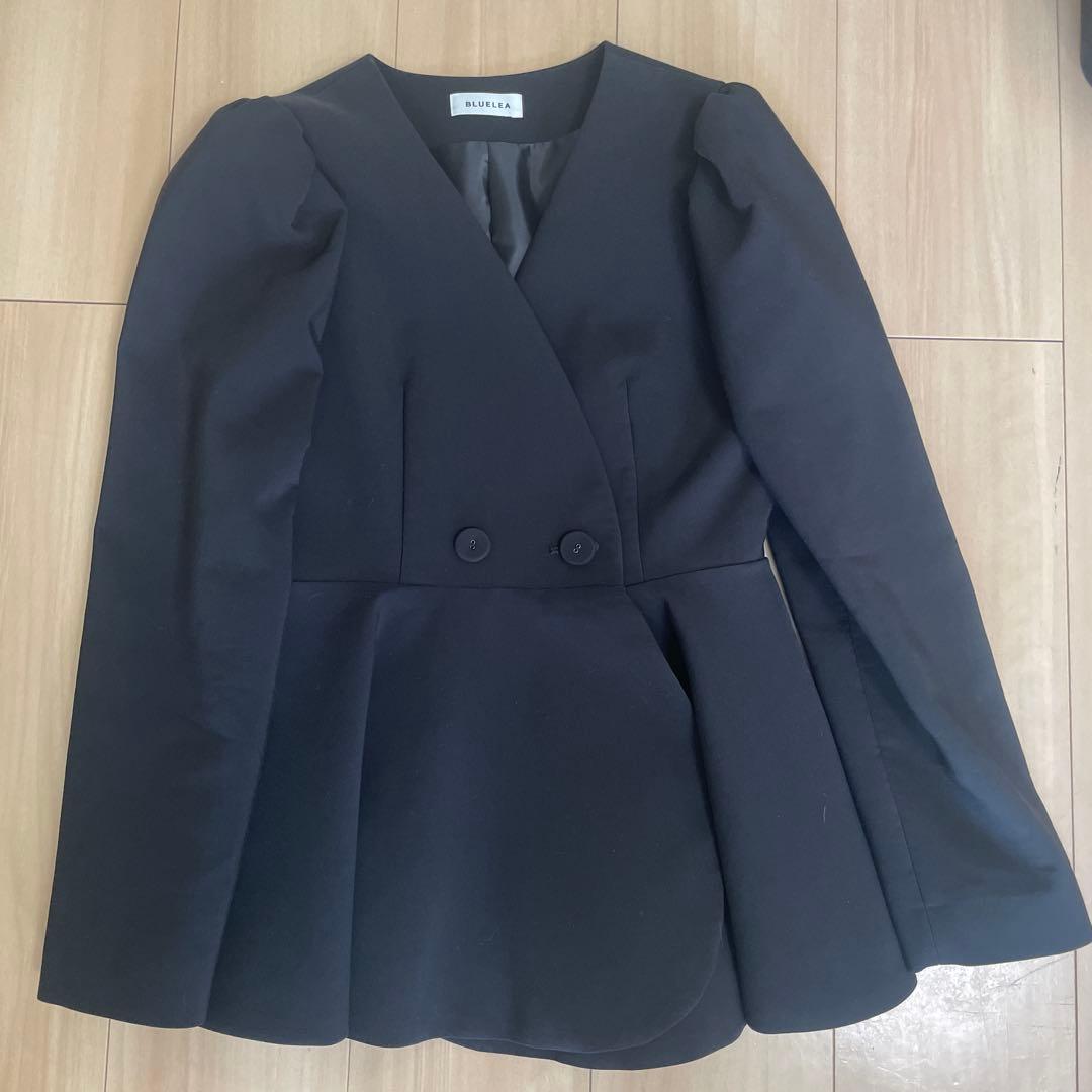 BLUELEA ペプラムジャケット