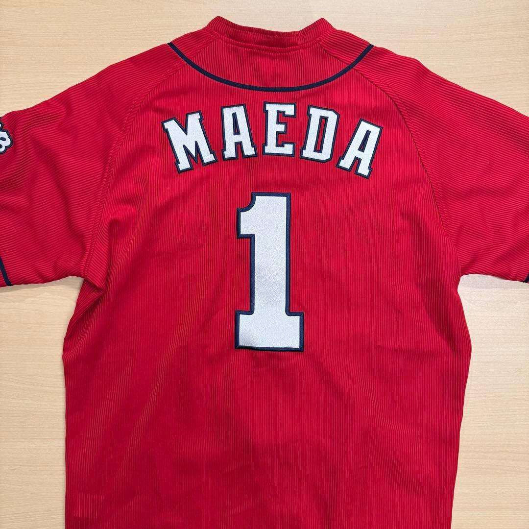 カープ　ハイクオリティレプユニ　１前田智徳　ビジター　Ｍサイズ