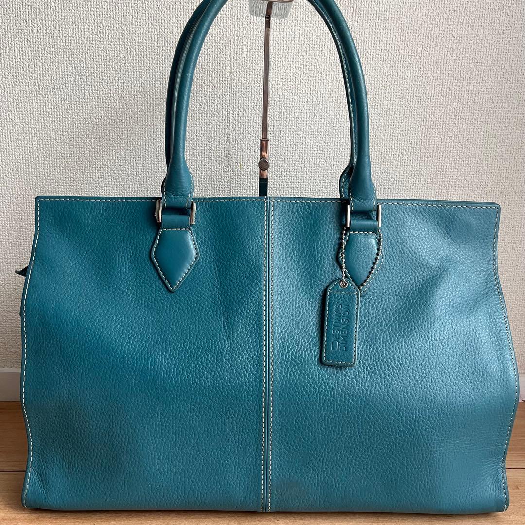 デスティニーズディメンション トートバッグ ブルー レザー