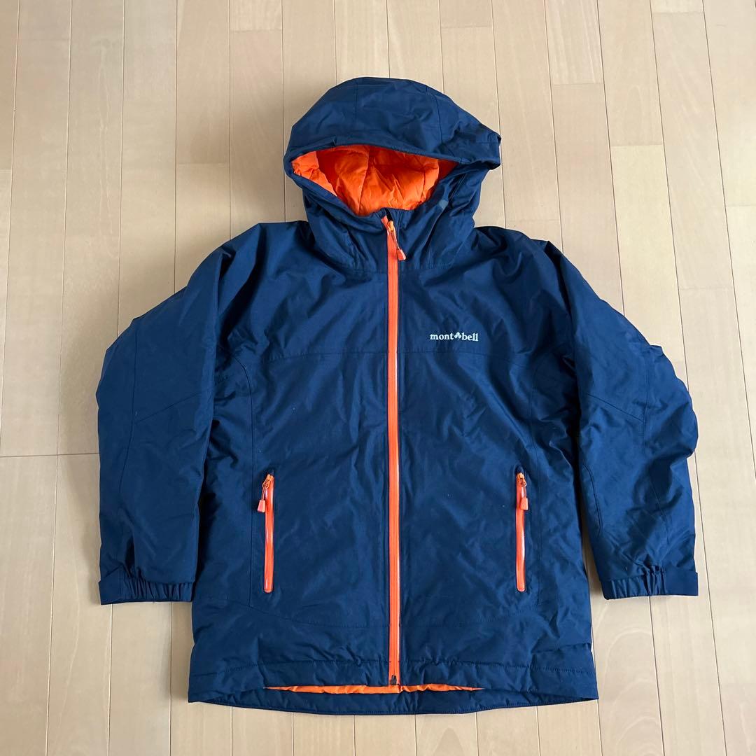 モンベル　パウダーステップパーカー　150cm