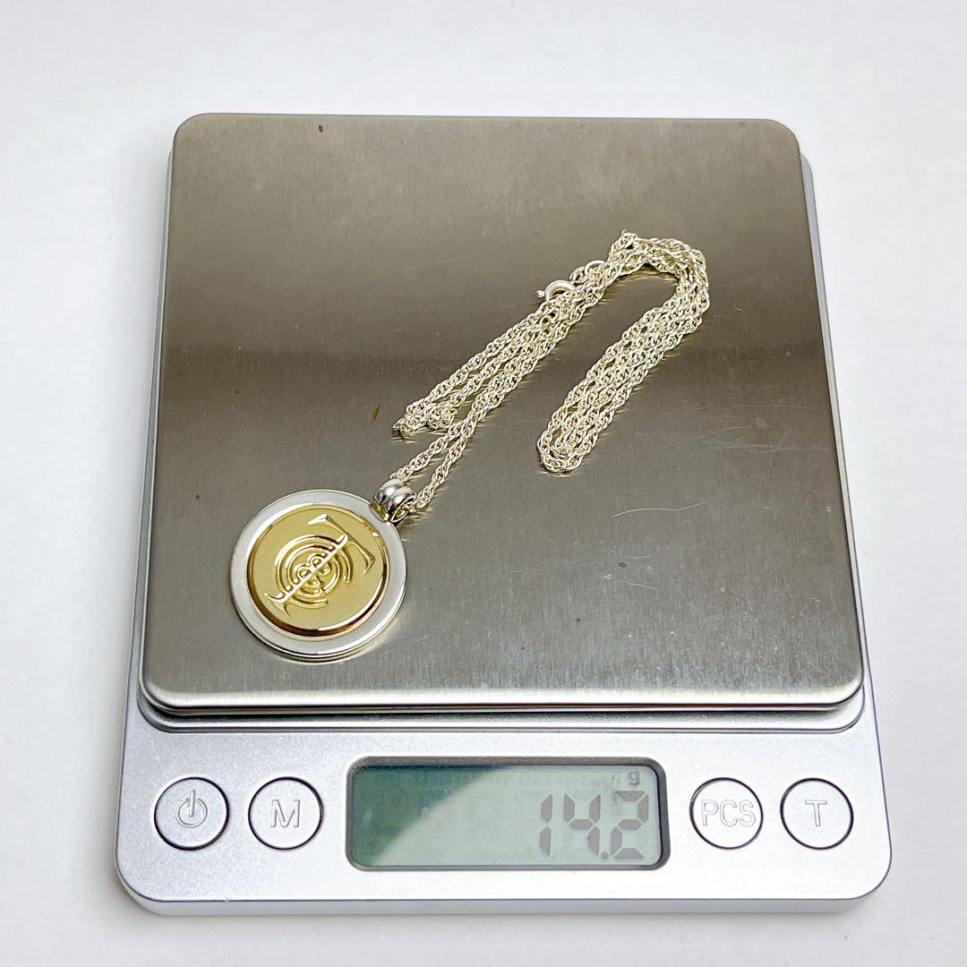 ティファニー　旧ロゴ　　ネックレス　コンビ 925 18K