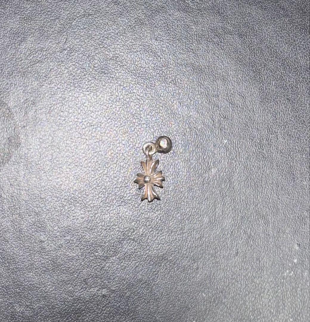 【ジャンク品】クロムハーツ タイニーE CHプラス ドロップピアス