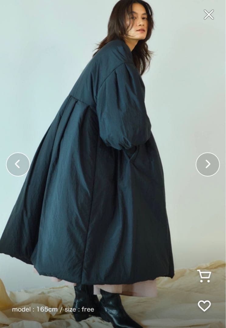 Libra Cue MA-1モンスターコート　黒